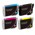 Epson T1261- T1264 (T126120, T126220, T126320, T126420) 4-Pack Remanufactured ink Cartridges