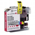 Brother LC105 (LC105M) 1-Pack Magenta Brother Remanufactured Extra High-Capacity ink Cartridge
