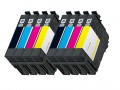 Epson T200XL - 200XL (T200xl120, T200XL220, T200XL320, T200XL420) 8-Pack Remanufactured Extra High-Capacity  ink Cartridges