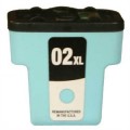 HP-02 (HP02) 1-Pack Light Cyan HP Remanufactured ink Cartridge