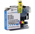 Brother LC105 (LC105C) 1-Pack Cyan Brother Remanufactured Extra High-Capacity ink Cartridge
