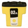 HP-02 (HP02) 1-Pack Yellow HP Remanufactured ink Cartridge